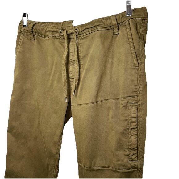 DU/ER Mens Green Pants 34x29 N2X Slim Fit No Sweat Jogger Taper MJNS1100 Cargo - Picture 2 of 11